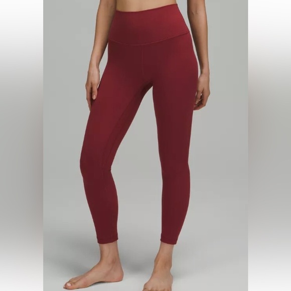 NWT Lululemon Mulled Wine Align HR Pant 25” - Picture 3 of 7